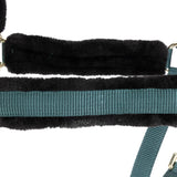 Shires ARMA Faux Fur Logo Headcollar & Lead Rope