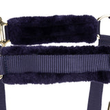 Shires ARMA Faux Fur Logo Headcollar & Lead Rope