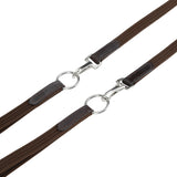 Rênes à tirage en toile de coton Shires Velociti GARA