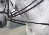Rênes à tirage en toile de coton Shires Velociti GARA
