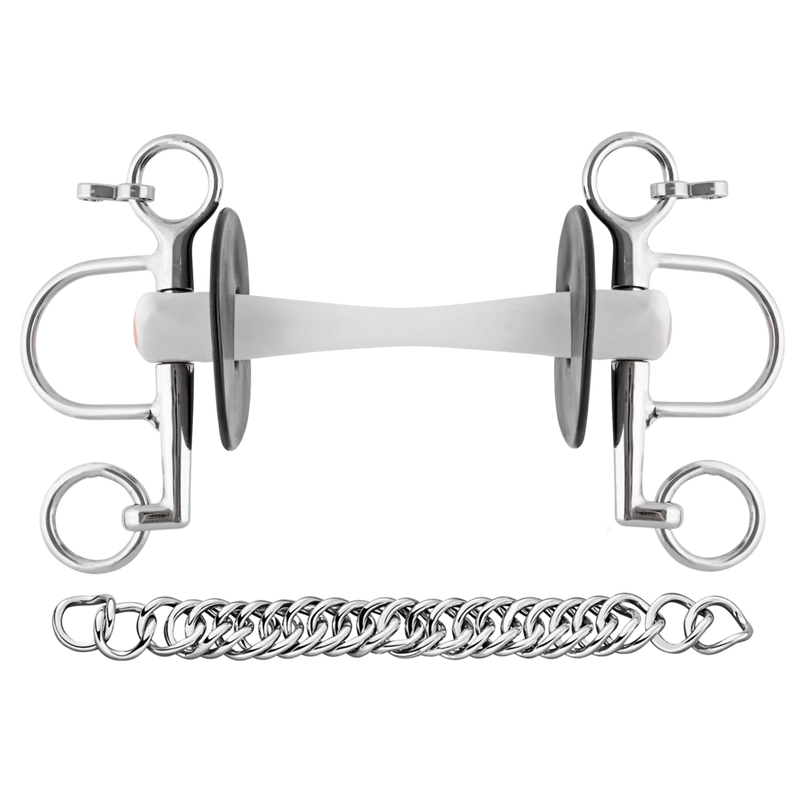 Nathe Pelham 20mm With Flexible Mullen Mouth, Short Cheeks