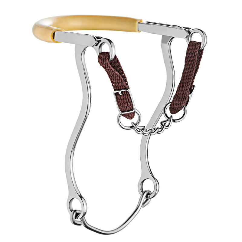 Sprenger Hackamore With Curb Chain & Noseband