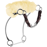 Sprenger Kombi Hackamore With Lambswool Covered Noseband