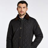 Dubarry Mens Mountusher Quilted Jacket #Colour_black