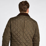 Dubarry Mens Mountusher Quilted Jacket #Colour_olive