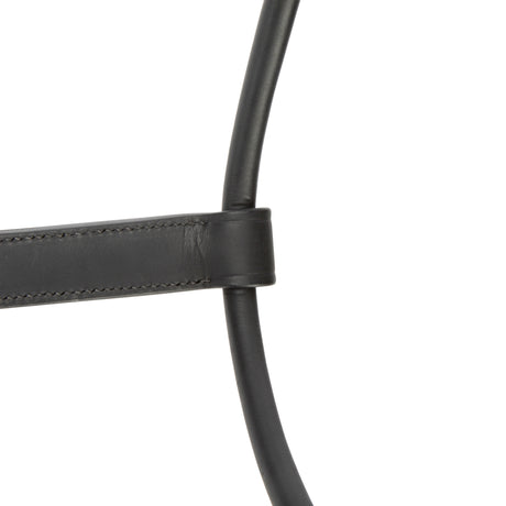 Shires Velociti Lusso Lorca Leather Headcollar #colour_black