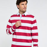 Dubarry Mens Goresbridge Rugby Top #colour_red-multi