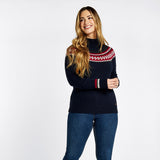Dubarry Womens Riverdale Knitted Sweater #colour_navy