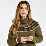 Dubarry Womens Riverdale Knitted Sweater #colour_dusky-green