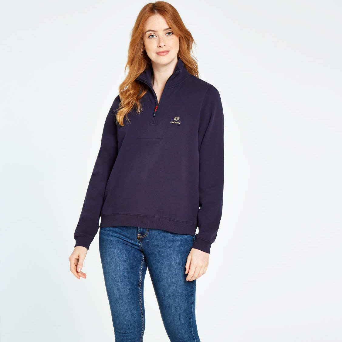 Dubarry Womens Castlemartyr Sweatshirt #colour_navy