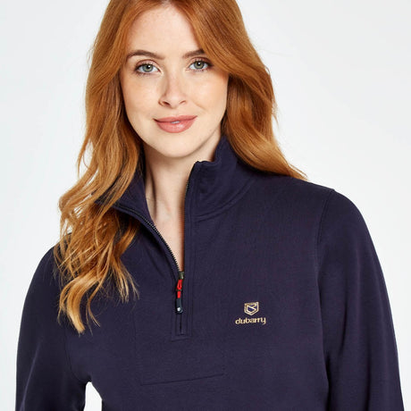 Dubarry Womens Castlemartyr Sweatshirt #colour_navy