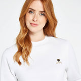 Dubarry Womens Glenside Sweatshirt #colour_white