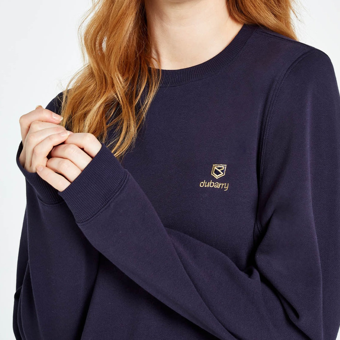 Dubarry Womens Glenside Sweatshirt #colour_navy