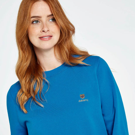 Dubarry Womens Glenside Sweatshirt #colour_greek-blue