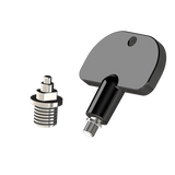 Sprenger Aero Stainless Steel Safety Stirrup Spikes With Wrench