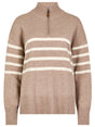 Dubarry Womens Fonthill Knitted Jumper #colour_taupe