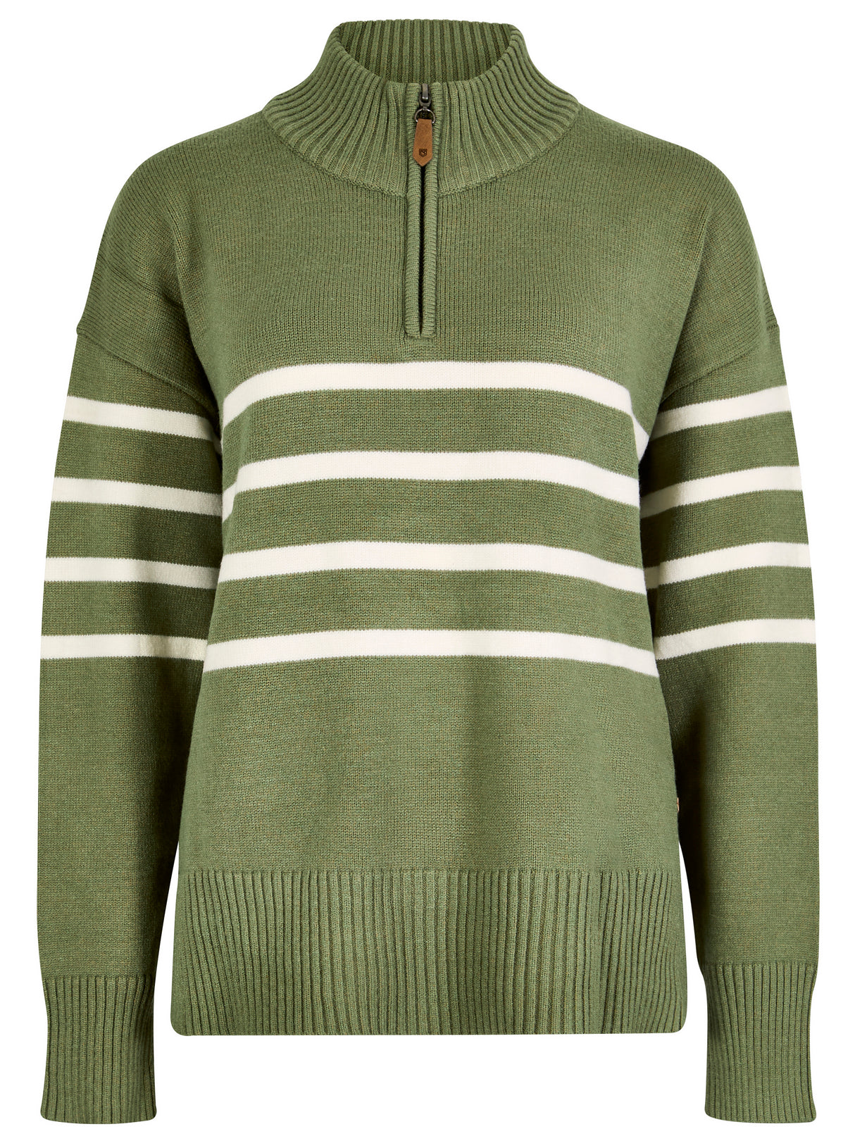Dubarry Womens Fonthill Knitted Jumper #colour_kelp