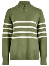 Dubarry Womens Fonthill Knitted Jumper #colour_kelp