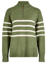 Dubarry Womens Fonthill Knitted Jumper #colour_kelp