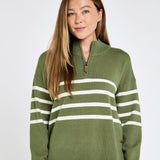 Dubarry Womens Fonthill Knitted Jumper #colour_kelp