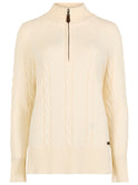 Dubarry of Ireland Women’s Burtonpoint Zip Neck Sweater