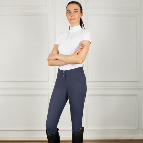 Coldstream Fenham Diamante Breeches #colour_navy