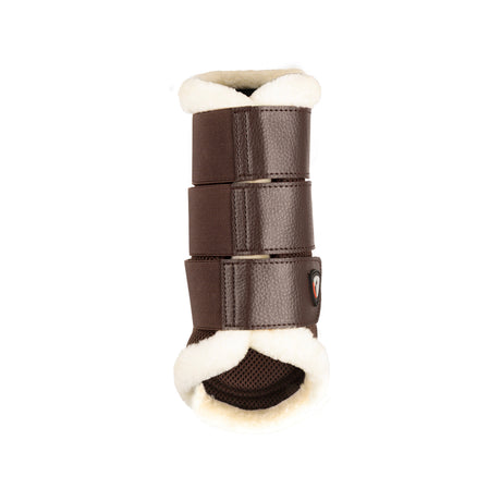 ProReaction Performance Air Mesh Brushing Boots by Hy Equestrian #colour_brown