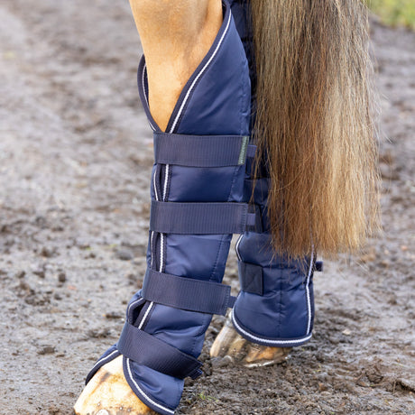 Hy Equestrian Economy Travel Boots #colour_navy
