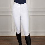 Coldstream Hermitage Diamante Breeches #colour_white