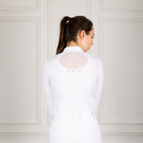 Coldstream Larkhall Diamante Show Shirt #colour_white