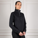 Coldstream Hamilton Sparkle Quarter Zip #colour_black