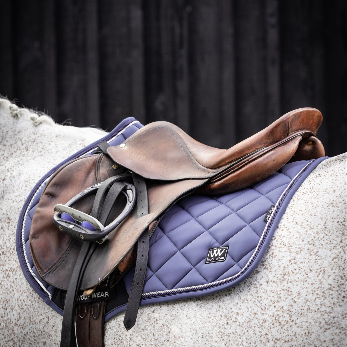 Woof Wear Vision Aura Close Contact Saddle Pad #colour_ink