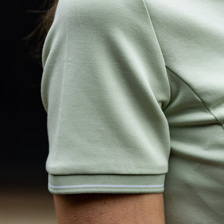Woof Wear Tech Polo Shirt #colour_sage