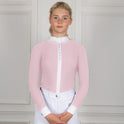 Coldstream Larkhall Diamante Show Shirt #colour_blush-pink