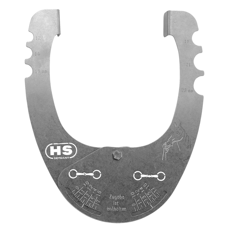 Sprenger Herm Bit Measure – Horse Bit Sizing Gauge