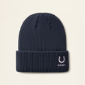Ariat Youth Horse Shoe Beanie #colour_navy