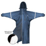 EQUIDRY Women's Thin Fleece Reflective Evolution #colour_steel-blue