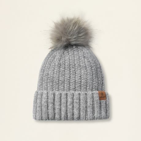 Ariat Women's Chilton Beanie #colour_heather-grey
