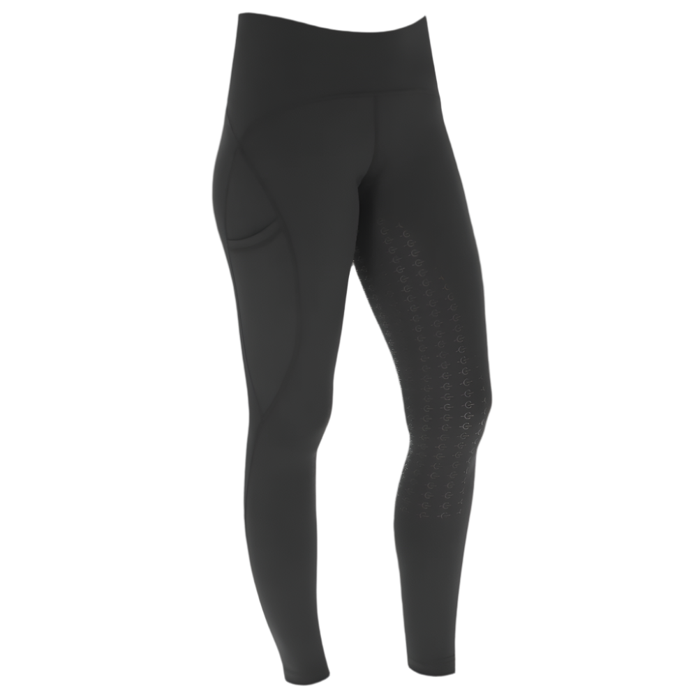 Covalliero Children's Riding Tights #colour_black