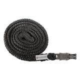 Waldhausen Panic Hook Lead Rope Plus with dark hardware #colour_black-with-dark-hardware