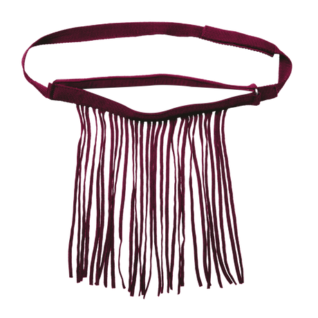 Waldhausen Fly Veil with Head Straps #colour_bordeaux