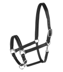 STAR Diamond Leather Halter #colour_black