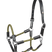 Waldhausen X-Line Nevada Leather Halter #colour_black-green