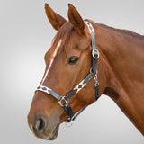Waldhausen X-Line Polo Leather Halter #colour_pink-beige