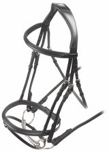 Shires Velociti RAPIDA Padded Raised Flash Bridle