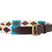 Hy Equestrian Elevate Polo Belt #colour_blue-pink-vanilla