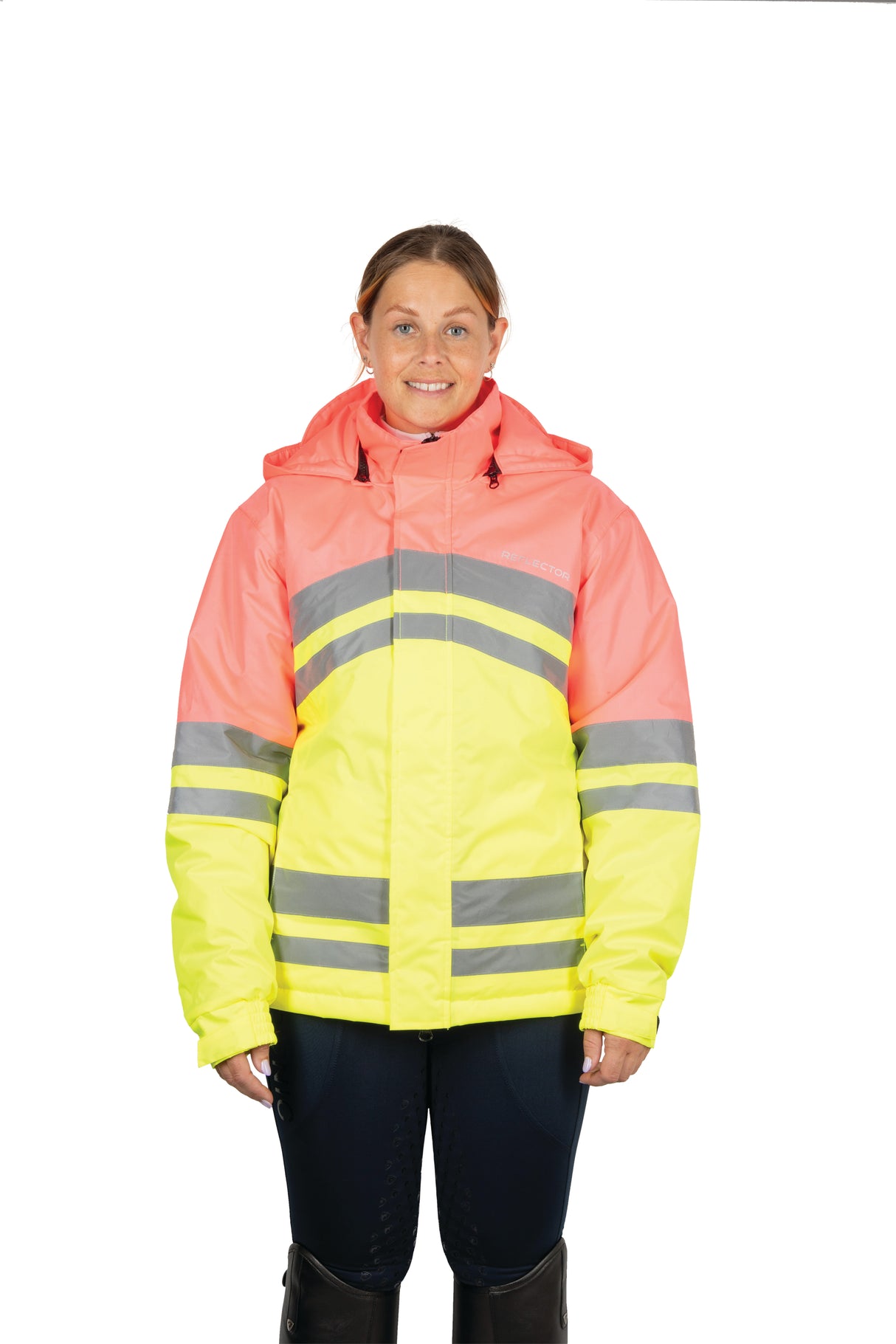 Reflector Two Tone Coat by Hy Equestrian