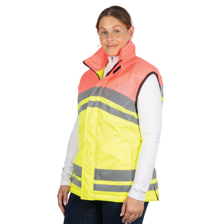 Reflector Two Tone Gilet by Hy Equestrian