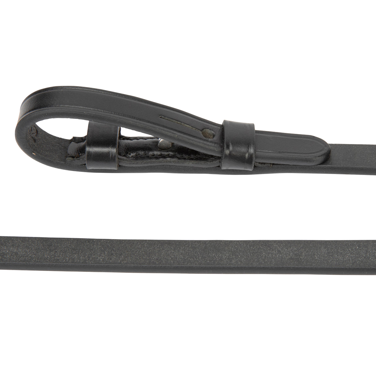 Shires Lusso Curb Reins #colour_black