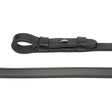 Shires Lusso Curb Reins #colour_black